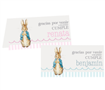 Carpitas cierra bolsas Peter Rabbit 12u Pers
